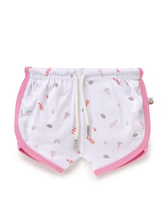 Sleeveless pink & white jabla set for baby - Kidulan
