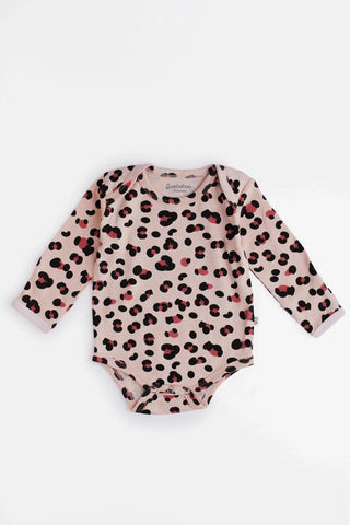 5 Pc Long Sleeve Baby Girl Bodysuit Set - Kidulan