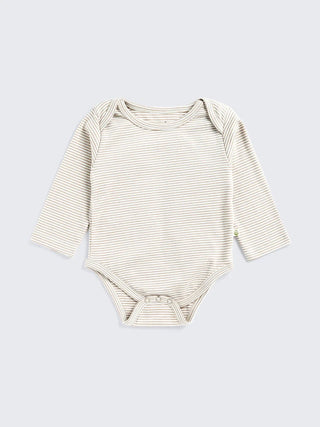 Baby Unisex Long Sleeve Bodysuits Pack of 3 - Newborn Essential - Kidulan