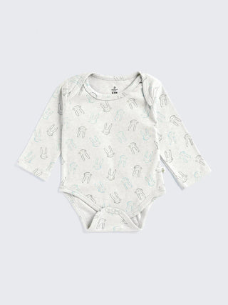 Baby Unisex Long Sleeve Bodysuits Pack of 3 - Newborn Essential - Kidulan