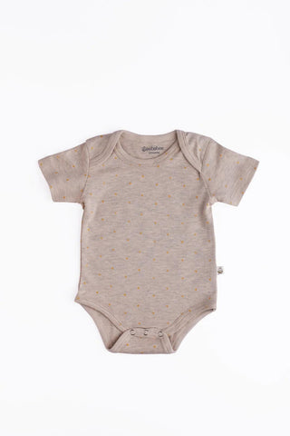 4 Pc Short Sleeve Baby Girl Bodysuit Set Everyday Essentials - Kidulan