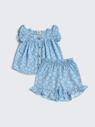 eebabee Daisy Charm Co - ord Set for baby girl - Kidulan