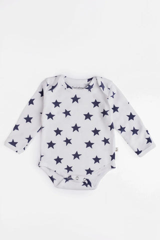 5 Pc Baby Long Sleeve Bodysuits Everyday Friendly Bundle - Kidulan