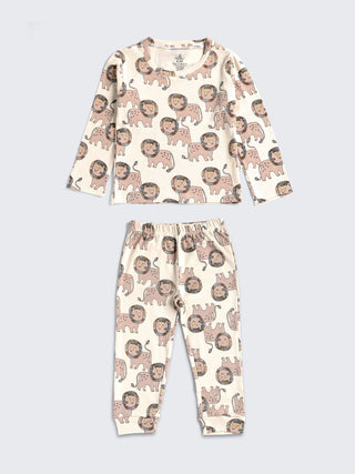 Little Lion Snuggle Pajama Set - Kidulan