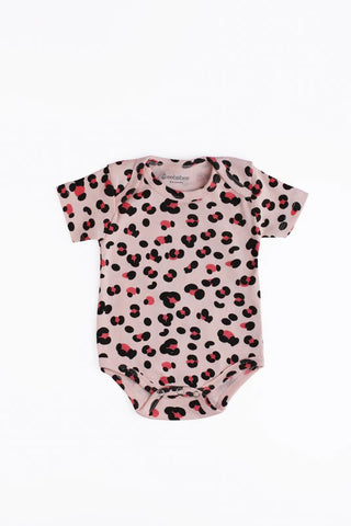 4 Pc Short Sleeve Baby Girl Bodysuit Set Everyday Essentials - Kidulan