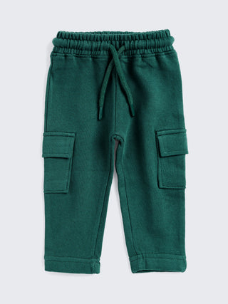 Boys' Jungle Print Sweatshirt with 2 Jogger Pants Combo - Kidulan