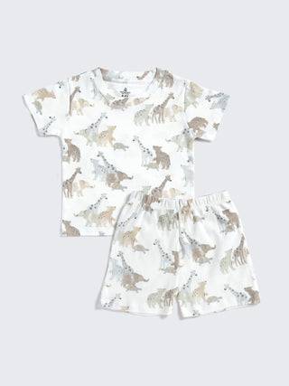 Safari Adventure Ribbed Co - Ord Set - Kidulan