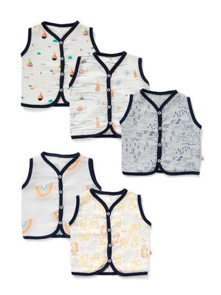 MUSLIN JABLA SL 5 PCS
