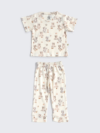 Cuddle Time Bear Pajama Set - Kidulan