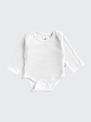 Baby Unisex Long Sleeve Bodysuits Pack of 3 - Newborn Essential - Kidulan