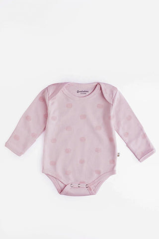 5 Pc Long Sleeve Baby Girl Bodysuit Set - Kidulan