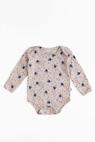 5 Pc Long Sleeve Baby Girl Bodysuit Set - Kidulan