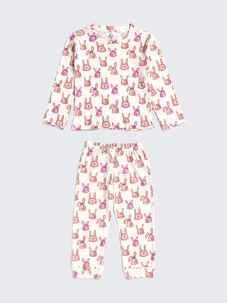 Bunny Hugs Pajama Set - Kidulan