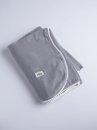 FETO POM POM BLANKET & TOWEL - Kidulan