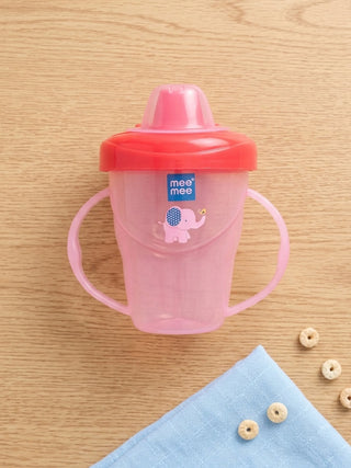 Easy Grip Baby Sipper Cup 180ml with Handles – Baby Training Cup - Kidulan