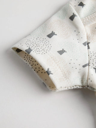 Organic Cotton Baby Printed Soft Bodysuit - Kidulan
