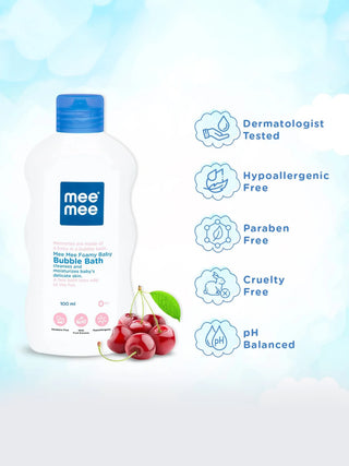 Moisturizing Baby Body Wash 100ml – Cherry Extract for Newborns - Kidulan