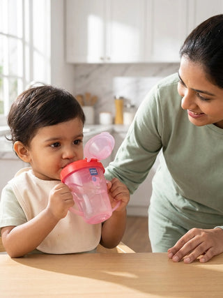 Easy Grip Baby Sipper Cup 180ml with Handles – Baby Training Cup - Kidulan