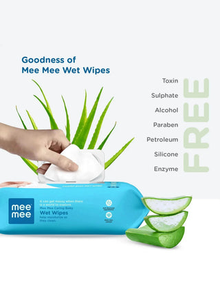 Aloe Vera Baby Wet Wipes Combo Pack (432 Wipes) - Kidulan