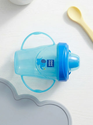 Easy Grip Baby Sipper Cup 180ml (Blue) – Baby Training Cup with Handles - Kidulan