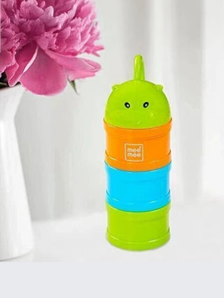 Portable Baby Food & Milk Powder Storage Container – 3 Layer Stackable Dispenser - Kidulan