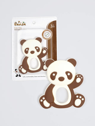 Silicone Baby Teether – BPA Free Panda Shape Teething Toy for Babies (3+ Months) - Kidulan