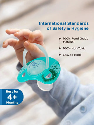 Orthodontic Baby Pacifier Soother BPA Free (2 Pcs) – Yellow & Green - Kidulan