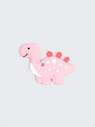 Silicone Dinosaur Baby Teether – BPA Free Easy Grip Teething Toy for Babies - Kidulan