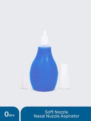 Soft Silicone Baby Nasal Aspirator (0m+) – Gentle Nose Cleaner for Newborns - Kidulan