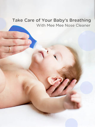 Soft Silicone Baby Nasal Aspirator (0m+) – Gentle Nose Cleaner for Newborns - Kidulan