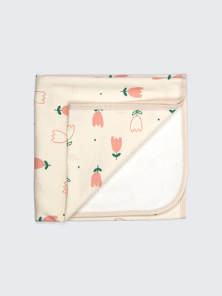Floral Print Baby Diaper Changing Mat – Soft & Waterproof - Kidulan