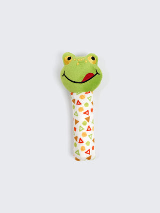 Frog Baby Plush Rattle Toy – Soft Infant Hand Rattle Sensory Toy for Newborns - Kidulan