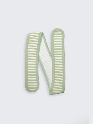 Soft Cotton Green Hooded Baby Towel with Tie - Kidulan
