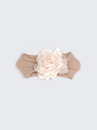 Girl Floral Bloom Baby Headband – Soft Stretch Hair Accessory - Kidulan