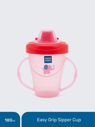 Easy Grip Baby Sipper Cup 180ml with Handles – Baby Training Cup - Kidulan