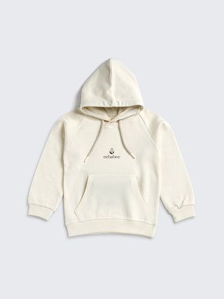eebabee Solid Cream Hooded Tracksuit - Signature Edition - Kidulan