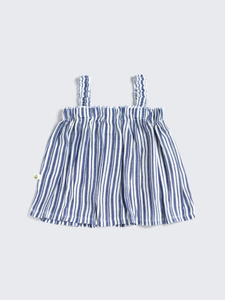 Striped Charm Co - ord Set for Girls - Kidulan