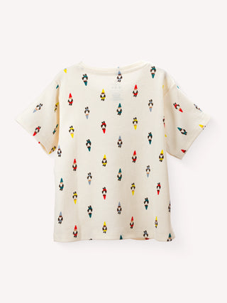 Little Sailors Cotton Waffle Tee for Boys - Kidulan