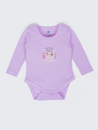 Baby Full Sleeve Bodysuit 2 Piece Combo - 0-3 Months - Kidulan