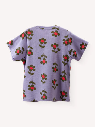 Berry Delight Summer Co-ord sets for girls - Kidulan