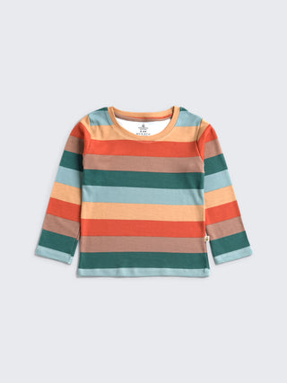 cozy striped pajama set - Kidulan