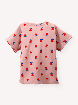 Tulip Bloom Summer Co-ord sets for girls - Kidulan