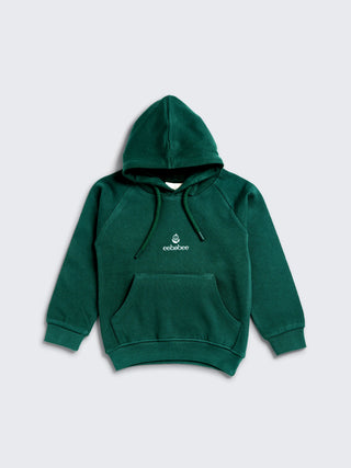 eebabee Solid Comfort Hooded Tracksuit - Forest Edition - Kidulan