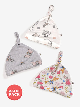 Baby Tie knot cap - 3pc combo pack (12 - 18 M) - Kidulan