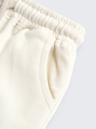 Eebabee Solid Cargo Jogger Pants - Cream White - Kidulan
