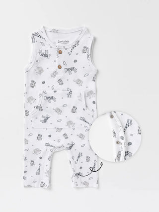 SOFT COTTON DUNGAREE SLEEVELESS - Kidulan