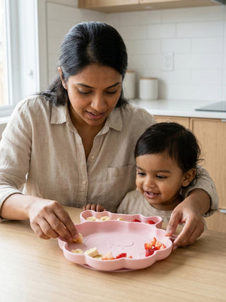 Silicone Dinner Plate - BPA-Free Baby Feeding Plate - Kidulan