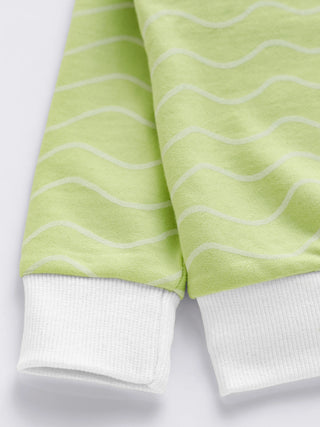 Wave Print Unisex Sweatshirt