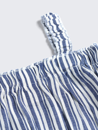 Striped Charm Co - ord Set for Girls - Kidulan