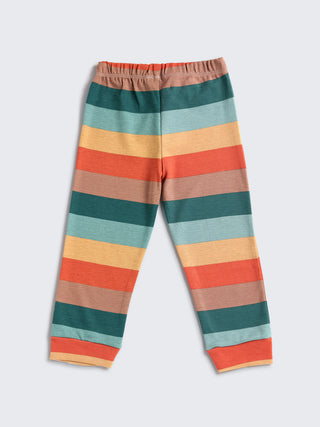 cozy striped pajama set - Kidulan